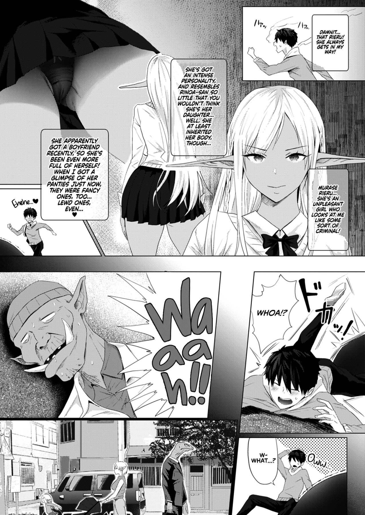 Hentai Manga Comic-I Got an Orc Dick! Then I Made an Elf Mother and Daughter Into My Personal Fuckholes Lololol-Read-5